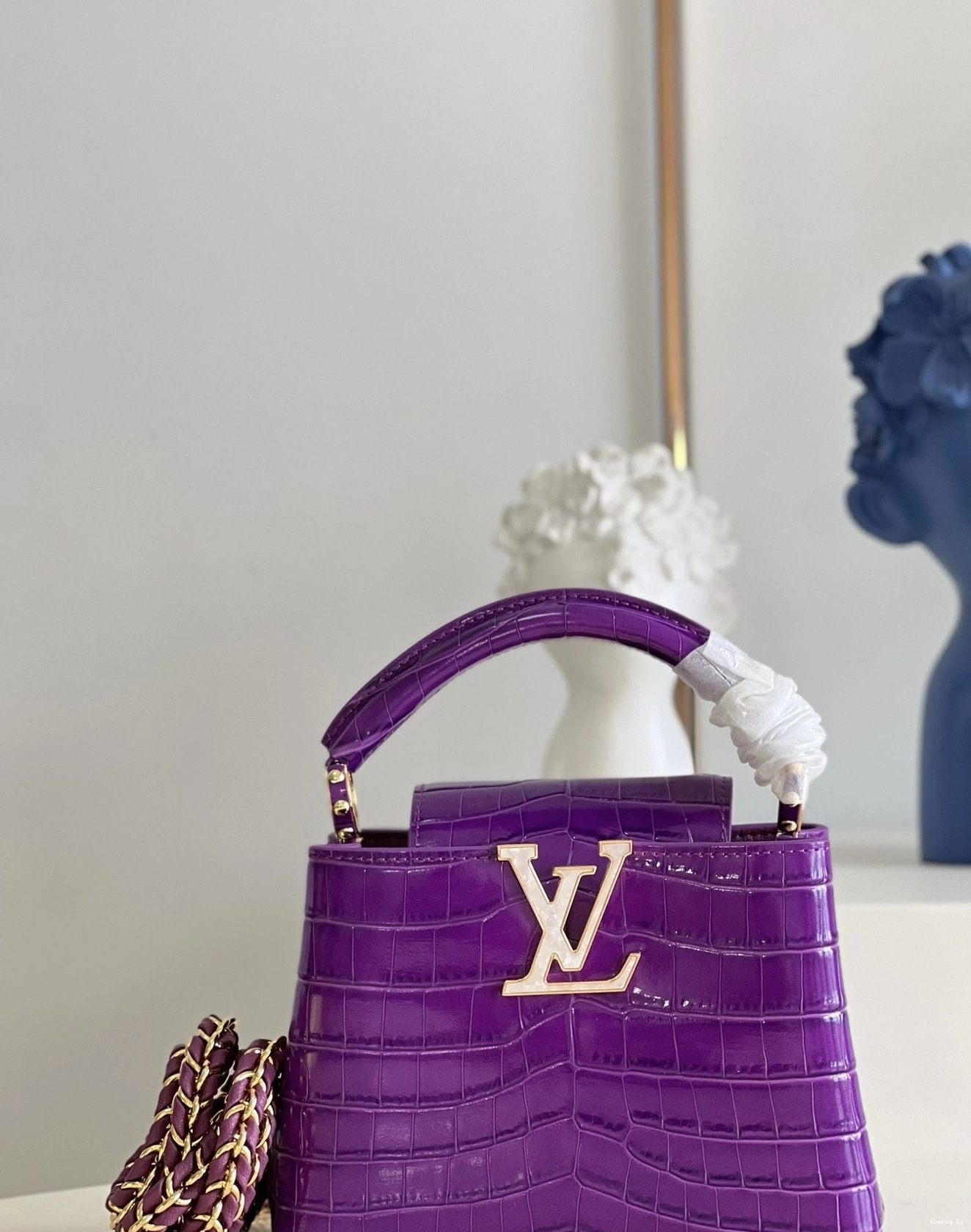 MINI LOUIS CAPUCINES VUITTON 0816